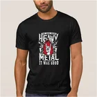 Повседневная футболка с принтом La Maxpa из тяжелого металла, с надписью музыкальные надписи, хорошая футболка 2018, дешевая распродажа, футболка для мужчин, новинка, футболка