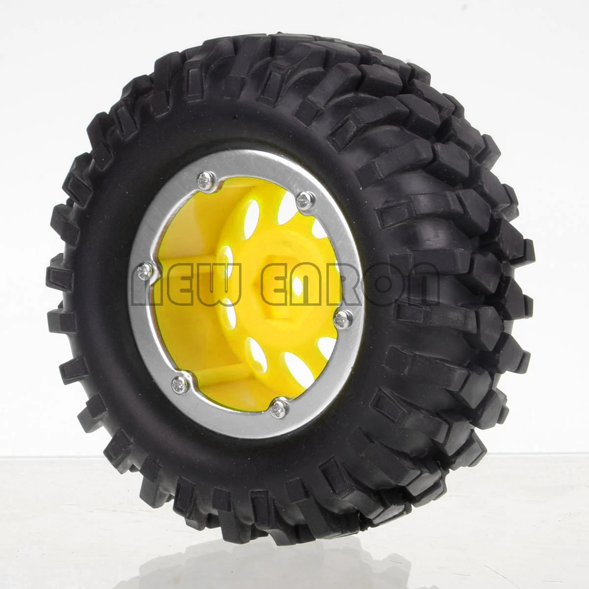 

NEW ENRON 1.9 inch Wheel Rims Hub & 108mm Tyre Tires 4pcs RC Car 1:10 1/10 Rock Crawler CC01 MST jimny RC4WD TF2 D90 D110 90046