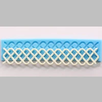 grid bar shape silicone mold resin baking decoration tool diy cake chocolate dessert candy fondant moulds