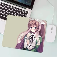 small mouse pad computer mouse pad waterproof multi size non slip natural rubber table mat with seaming gaming keyboard pad