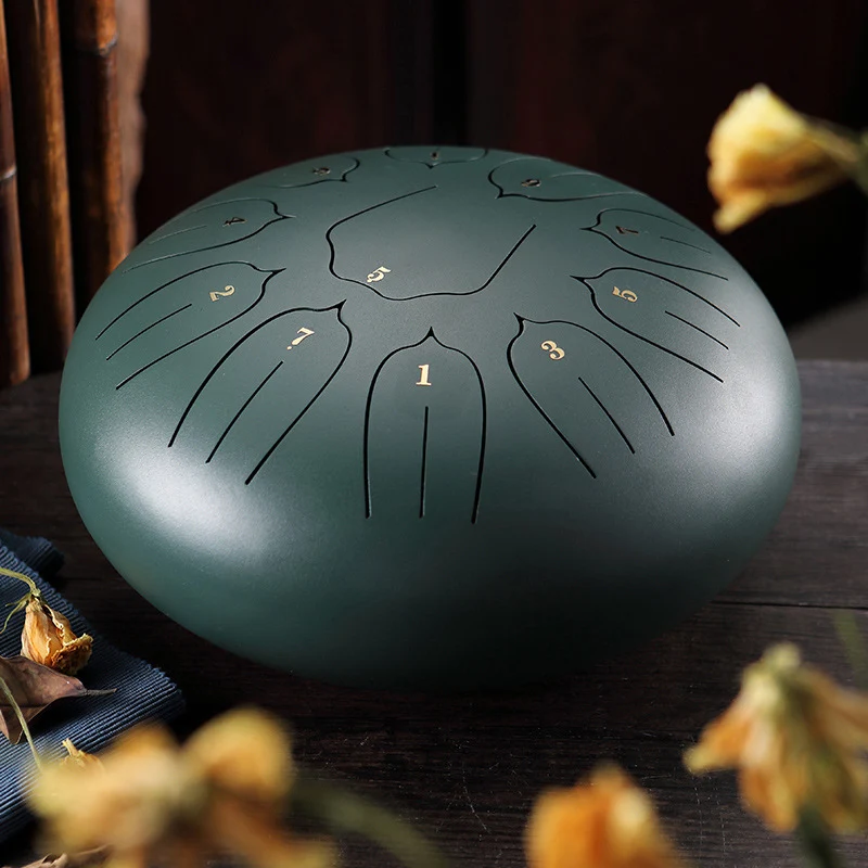 Новый 6in 8 тон Сталь язык барабан C Ключ ударный инструмент Handpan барабана с молотки