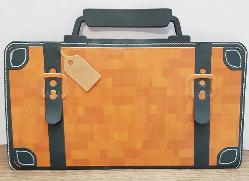 Пресс-формы Suitecase планировщик журнал штампы альбом фотобумага рукоделие