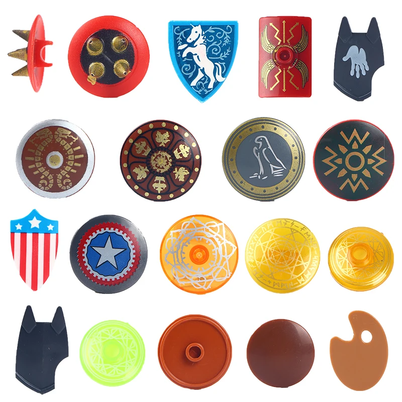 10 шт./лот DIY Кирпичи из фильма Armas Shield экшн-фигурки аксессуары строительные блоки