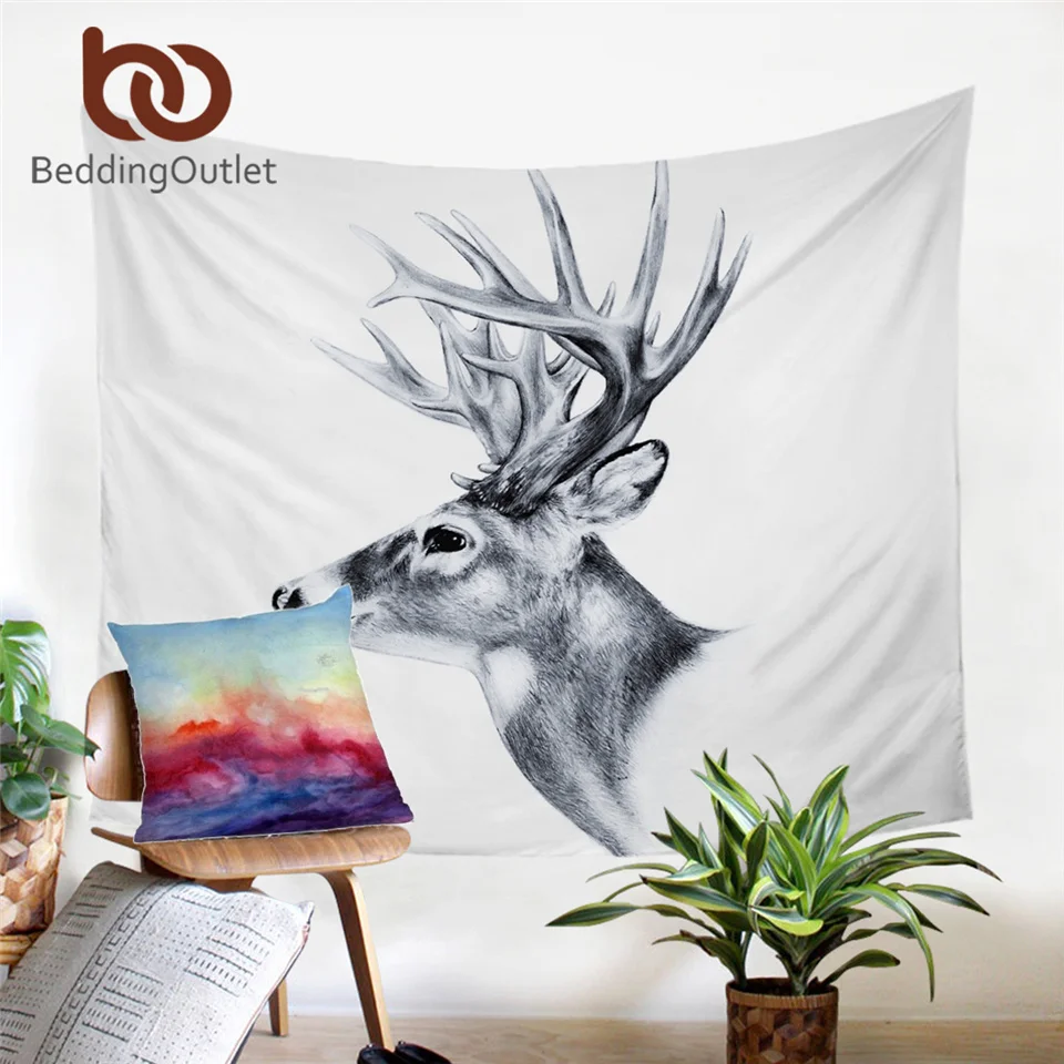 Постельные принадлежности lok гобелен современные настенные ковры с изображением