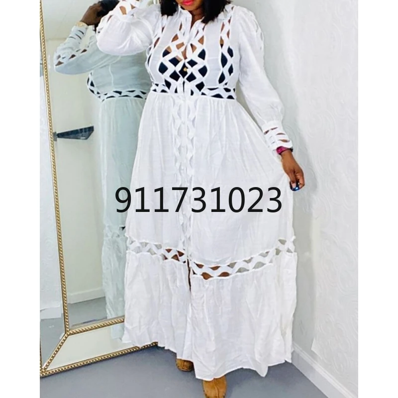 Африканские ажурные платья для женщин 2021 Новое поступление Анкара Дашики