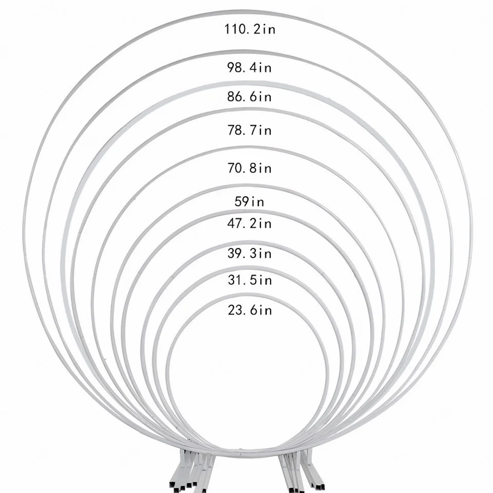 Круглая свадебная АРКА реквизит для дня рождения искусственное кольцо фон