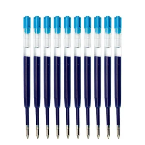 Пополнение 10 шт гелевая ручка обучающая канцелярская школьная Подарочная пишущая шариковая ручка аксессуары синяя ручка на водной основе сменный сердечник