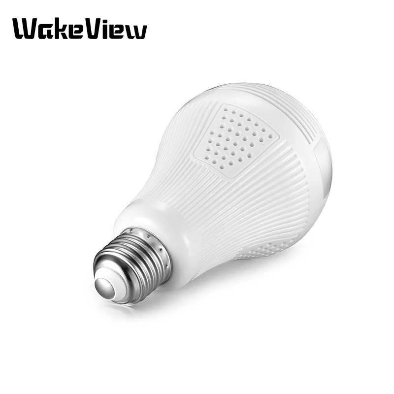 WakeView, 1080 P, 360 градусов, Wifi, ip-камера, лампочка, светильник, рыбий глаз, умная беспроводная камера видеонаблюдения, 2 МП, панорамная камера безопасности, WiFi, ИК, светодиодный