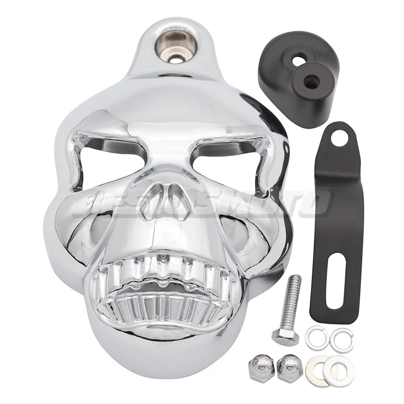 

Мотоциклетный чехол с черепом для Harley Softail Dyna Fat Bob FXDF Street Bob FXDB Electra Glide LHT Road King FLHR Fatboy FLSTF