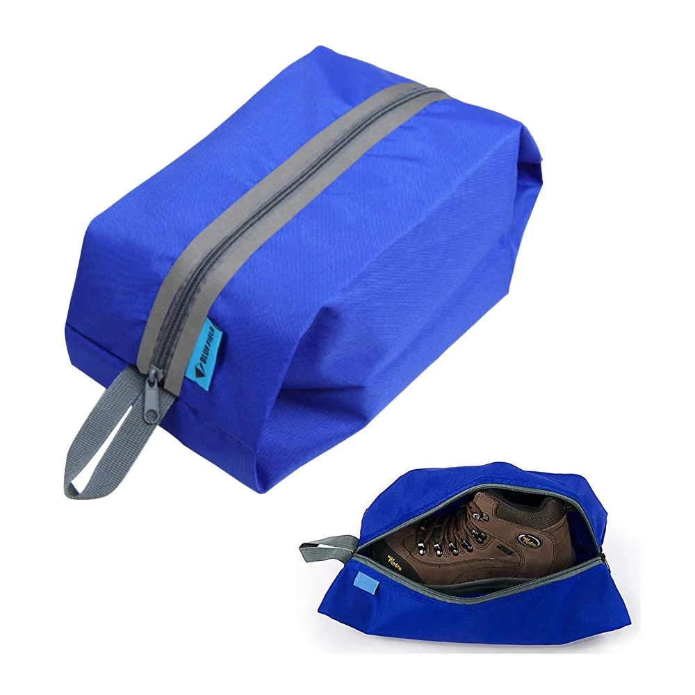 Портативная нейлоновая Водонепроницаемая дорожная сумка для обуви складная