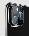 Для iPhone 11 3D полная задняя камера объектив Защита экрана для iPhone 11 Pro Max 2019 Закаленное стекло пленка Алюминиевый металлический чехол для объектива