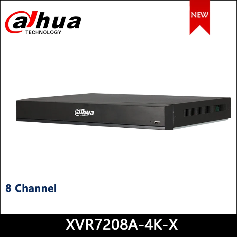 Dahua XVR XVR7208A-4K-X 8-канальный пентабрид 4K 1U Цифровой видеорегистратор поддерживает