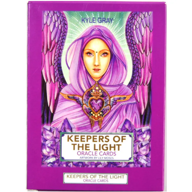 

Keepers of The Light Oracle Cards Tarot Altar Divination Tarot Oracle Cards For Card Board Game Accessories