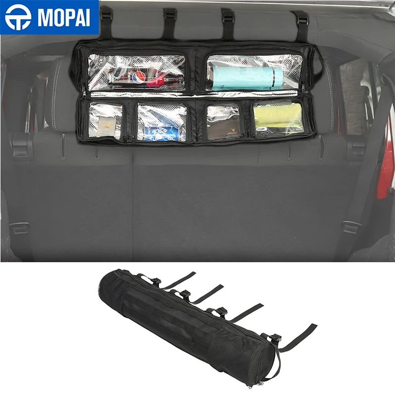 

MOPAI Stowing Tidying Multifunction Car Roll Bar Storage Bag Pocket Tool Organizer for Jeep Wrangler TJ YJ CJ JK JL