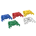 BuildMOC 33121 Краб для строительных блоков, детали сделай сам, классический бренд, Детские Подарочные игрушки