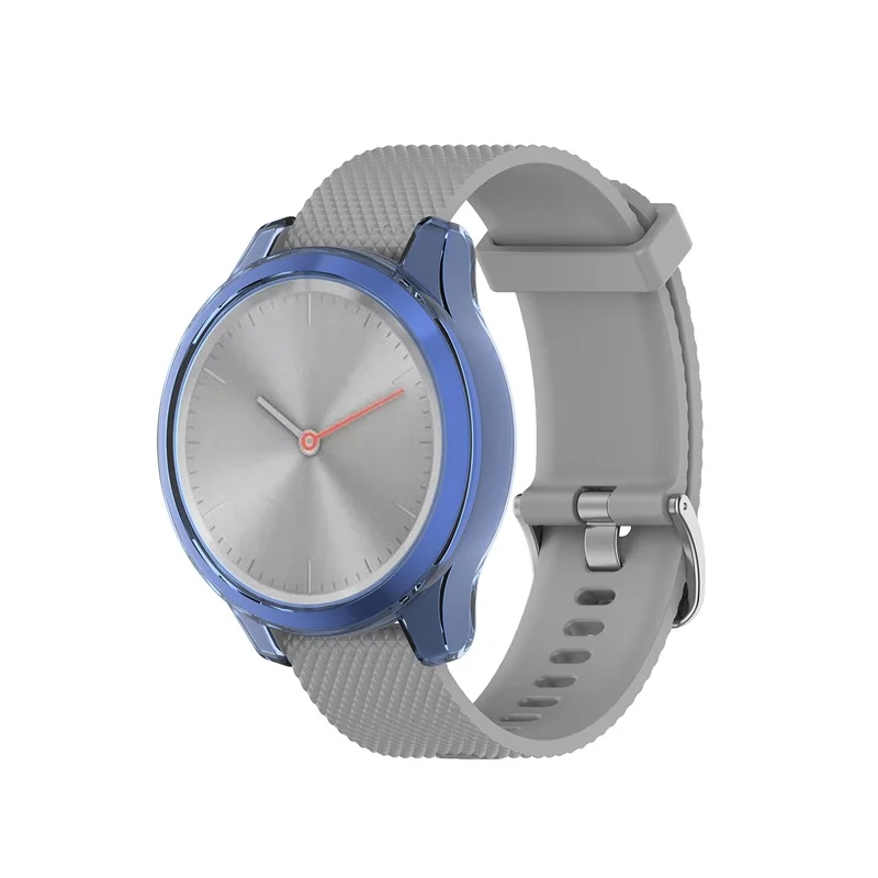 ТПУ чехол Крышка для Garmin Vivomove 3S смарт-часы Силикон защитный move3S напульсник втулка