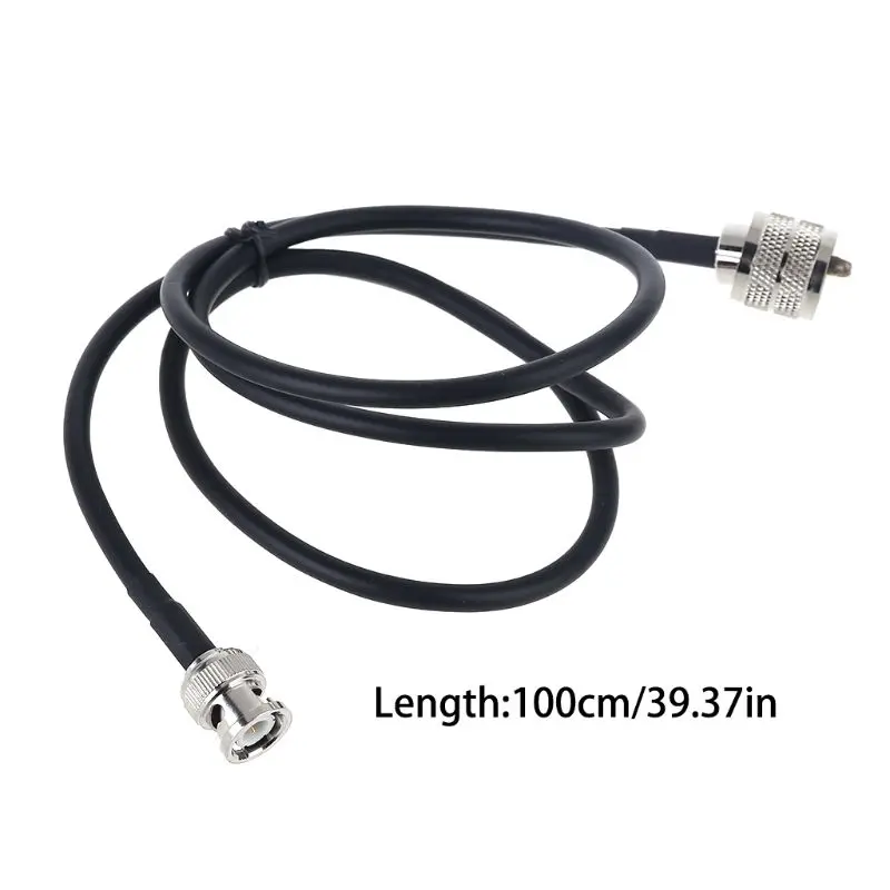 

PL259 to BNC Male Test Cable RF Coaxial Cable Connector UHF PL259 Male to Male