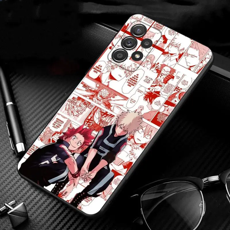 Boku No Hero Академия Izuku Midoriya чехол для Samsung Galaxy A51 A12 A52 A21s A71 A32 A31 A02s A72 A11 A41 A22 A42 A02 F42 |
