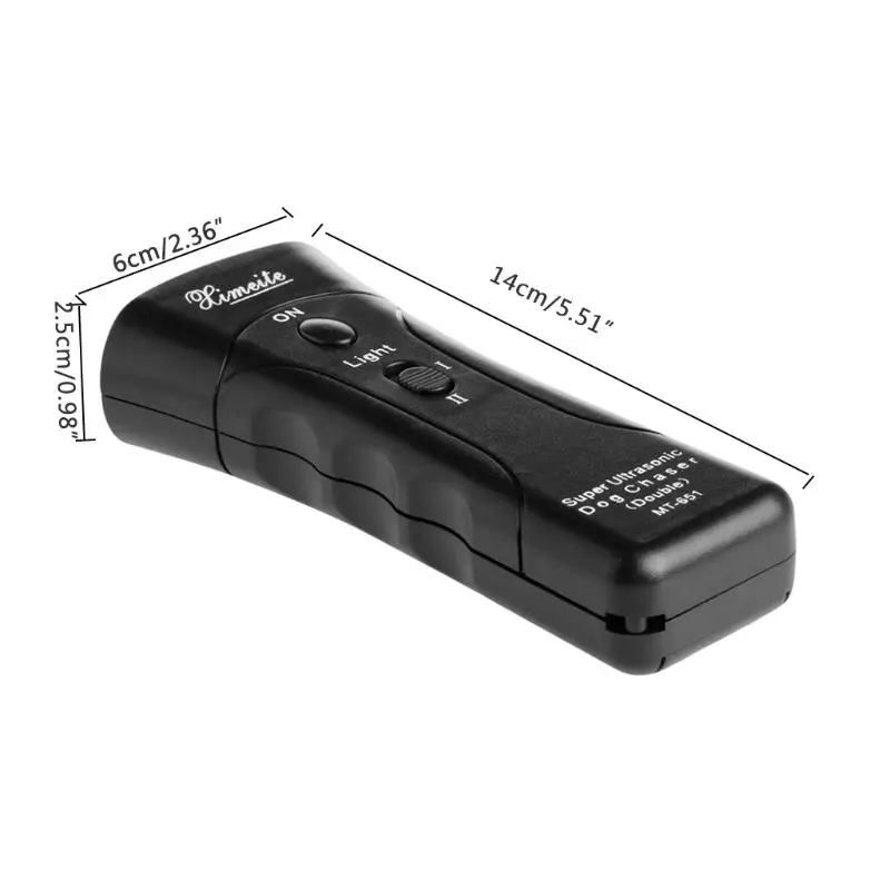 

New Ultrasonic Dog Chaser Stop Aggressive Animal Attacks Repeller Flashlight Drop Shipping