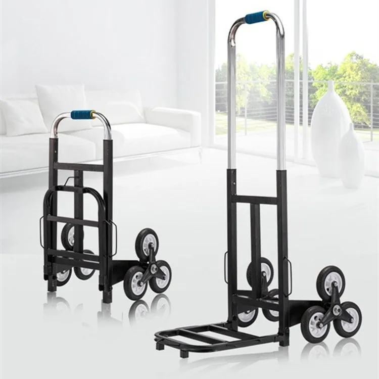 Ручная тележка толкающая машина тяжелый король движущийся грузовой трейлер тяги