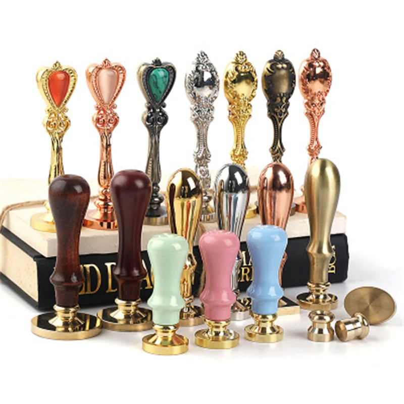 Печенья &quotмакарон&quot с деревянной ручкой набор восковых печатей металлической