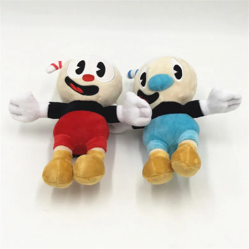 Плюшевая игрушка Cuphead мягкая Mugman Мультяшные куклы подарок для детей 25