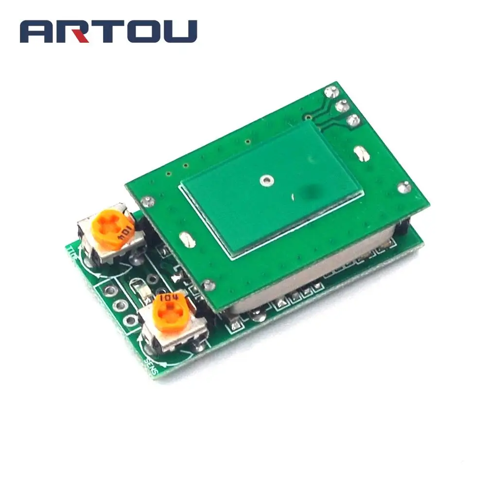 DC 5V 5.8G 5.8GHz Microwave Radar Sensor Switch Module ISM Waveband Sensing 12m HFS-DC06 No Interference Board 30mA