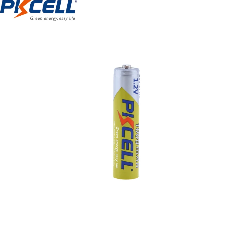 4 шт./лот PKCELL 1 2 V 1000mAh NiMh AAA аккумуляторная батарея и шт батарейный блок для