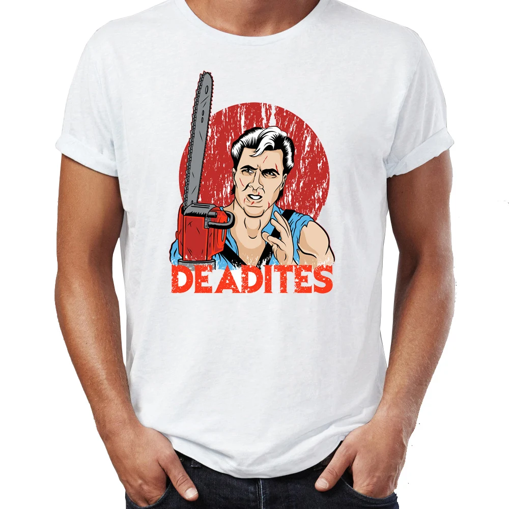 Футболка мужская с надписью злой мертвец армия темноты |