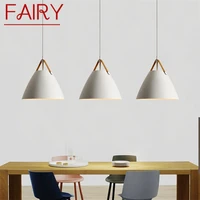 fairy nordic simple pendant light contemporary led lamps fixtures for home decorative dining room