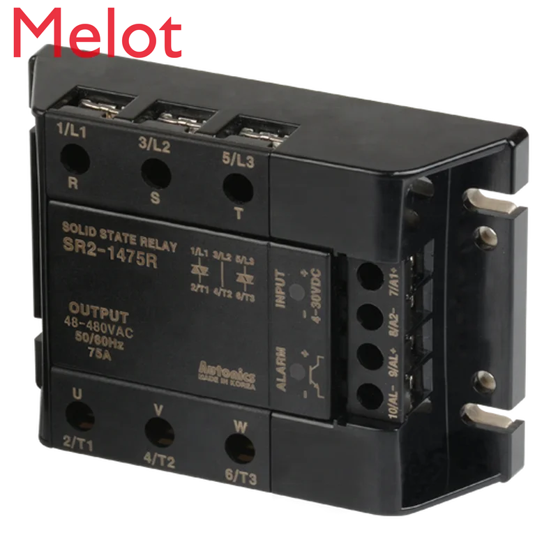 

SQR напрямую с фабрики Autonics SR2-1475R 2 Фаза твердотельные реле со съемной радиатора для SInjection пресс-форм