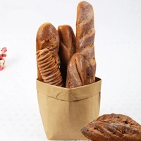 fake bread simulation rye chocolate pu engineering home soft decorative window display display photography props