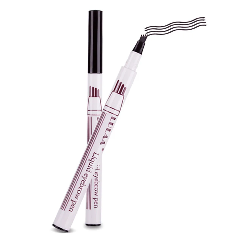 Microblading татуировки бровей чернила Ручка Вилка кончик эскиз усилитель