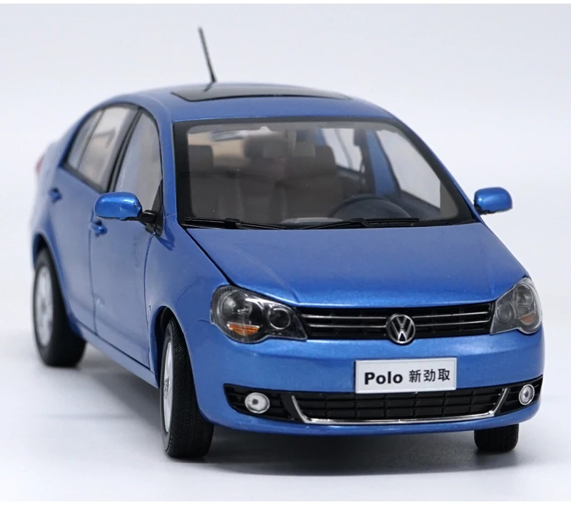 1:18 Высокая тщательная VW POLOSedan сплав модель автомобиля статические металлические модельные автомобили с оригинальной коробкой для коллекционирования подарок