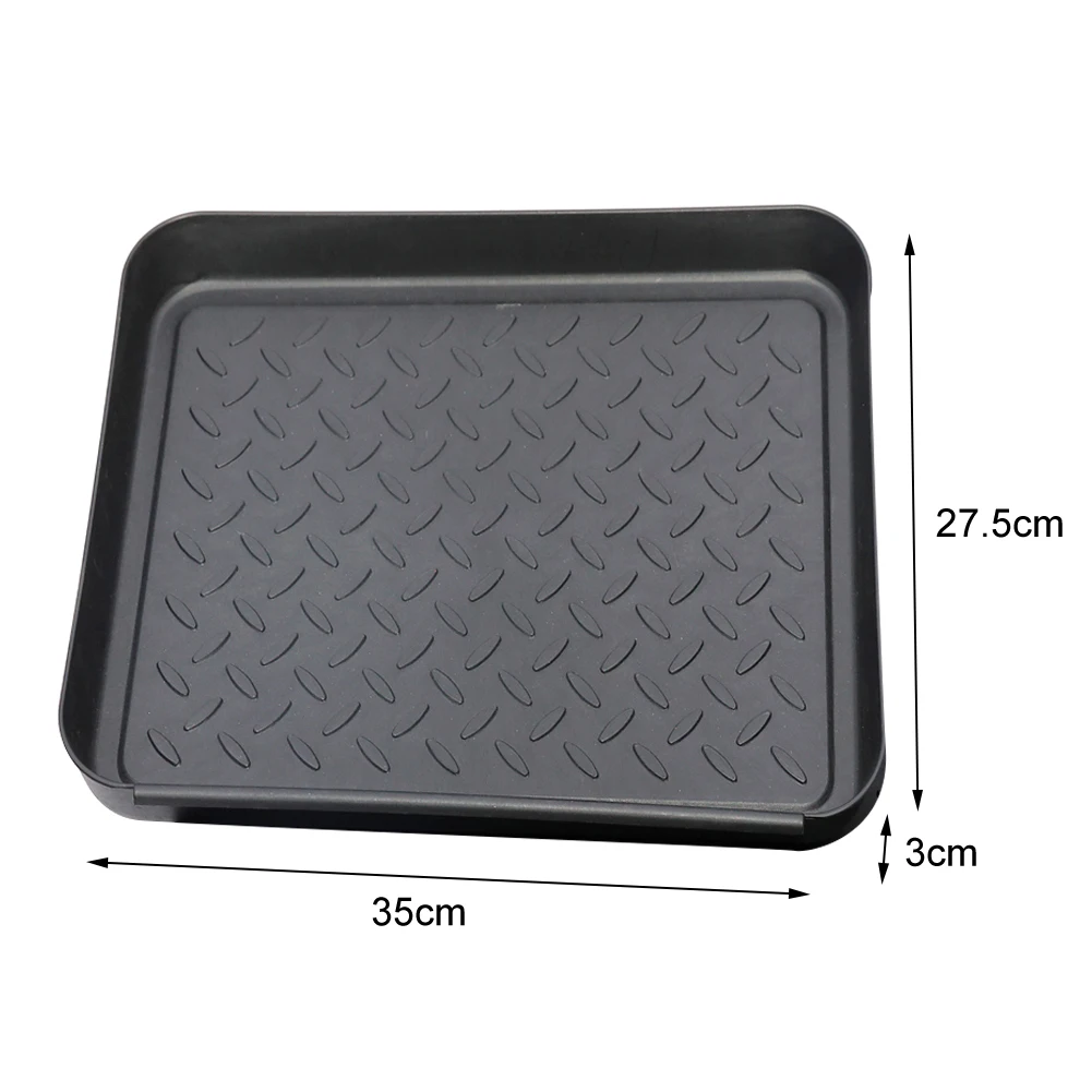 

Hot Set of 3PCS Multi-Purpose Tray Shoe Tray Boots Tray Outdoor Door Mat Place Pet Bowl Mat For Outdoor Indoor FQ-ing