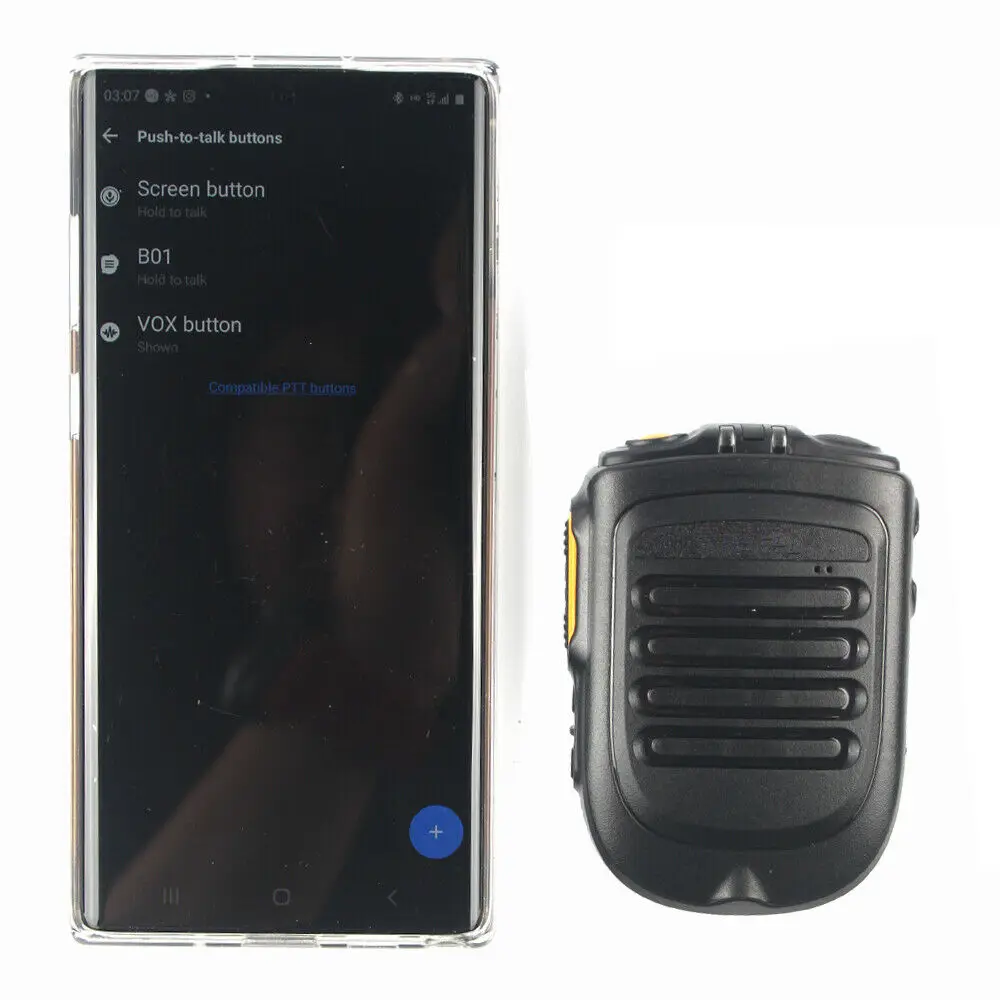 

Professional Wireless Speaker Microphone PTT for F22 4G-W2PLUS T320 3G/4G Radio
