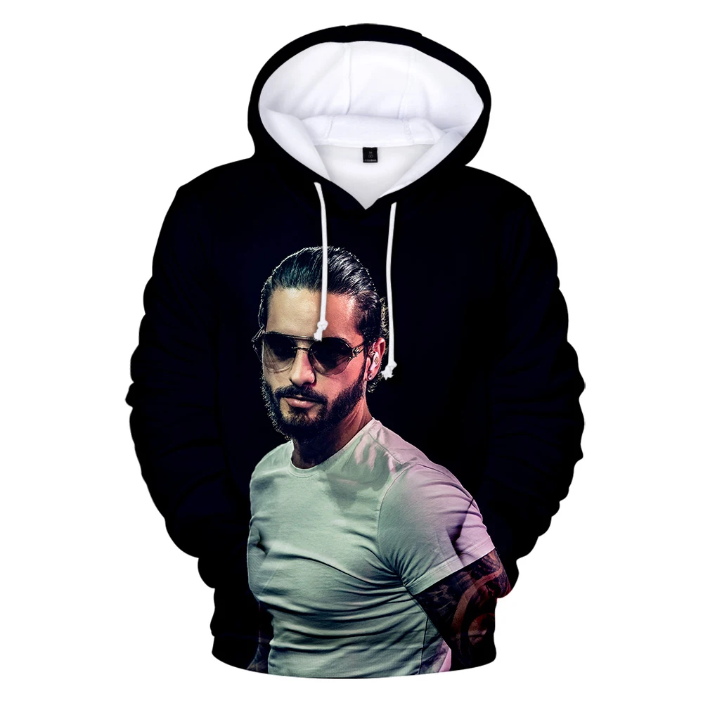 

Модные Классические специфические толстовки Maluma 3D толстовки мужские/женские Молодежные пуловеры с длинным рукавом