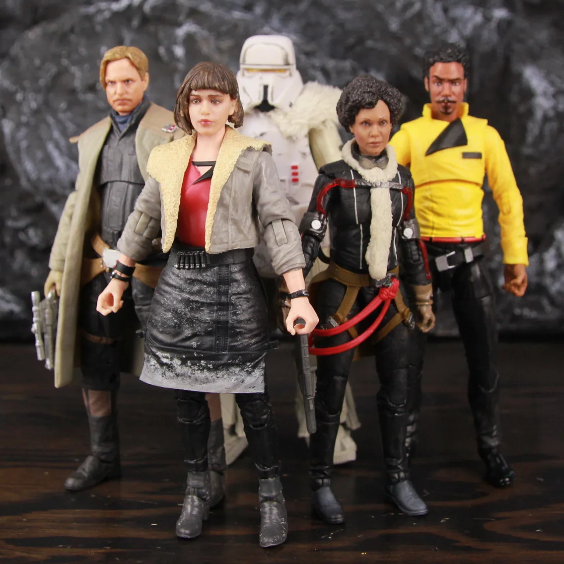 

Solo A Star Wars Story Movie 6" Action Figure Val Lando Calrissian Qi'RA Tobias Beckett Range Trooper Original Black Series Toys