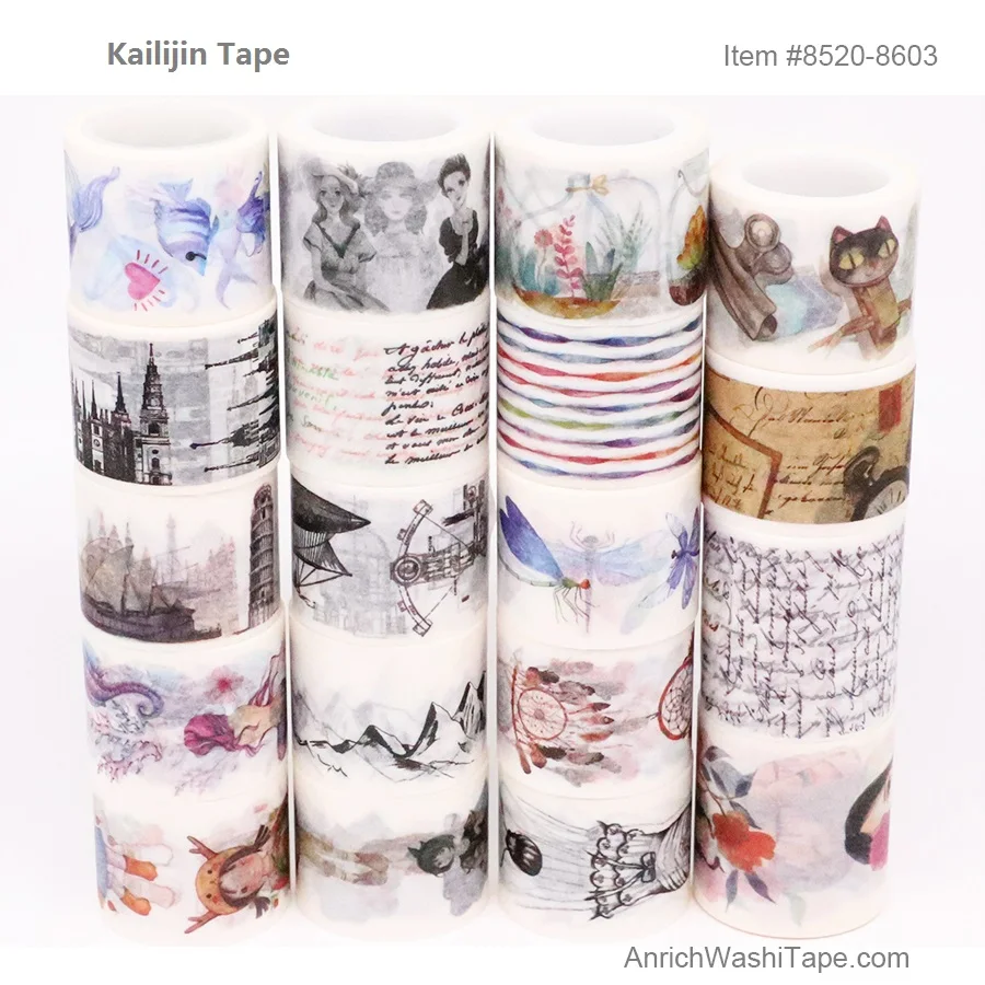 Декоративная клейкая лента в стиле ретро Washi Tape Cute для декорации Washi|Офисный