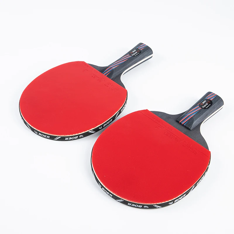 

1Pc Professional racket for Ping Pong 6stars rubber nano-carbon racket for table Rubber Nano Carbon Racket ping pong paddle