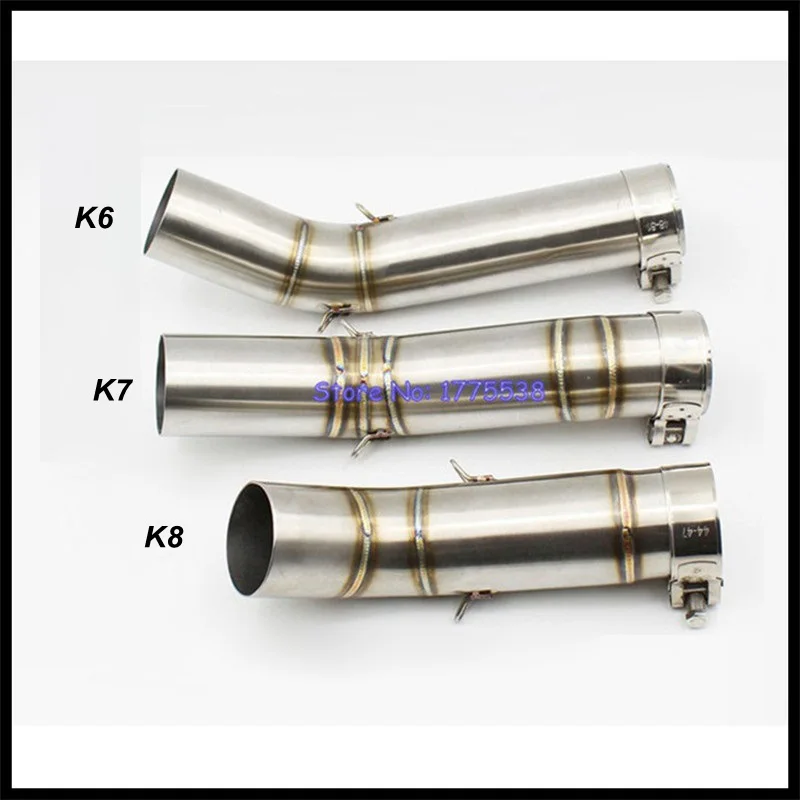 ID:48 мм/49 мм/46 мм для Suzuki K6 K7 K8 GSXR600 GSX R600 GSXR750 R750 2006 2008 CBF500 04 мотоцикл глушитель