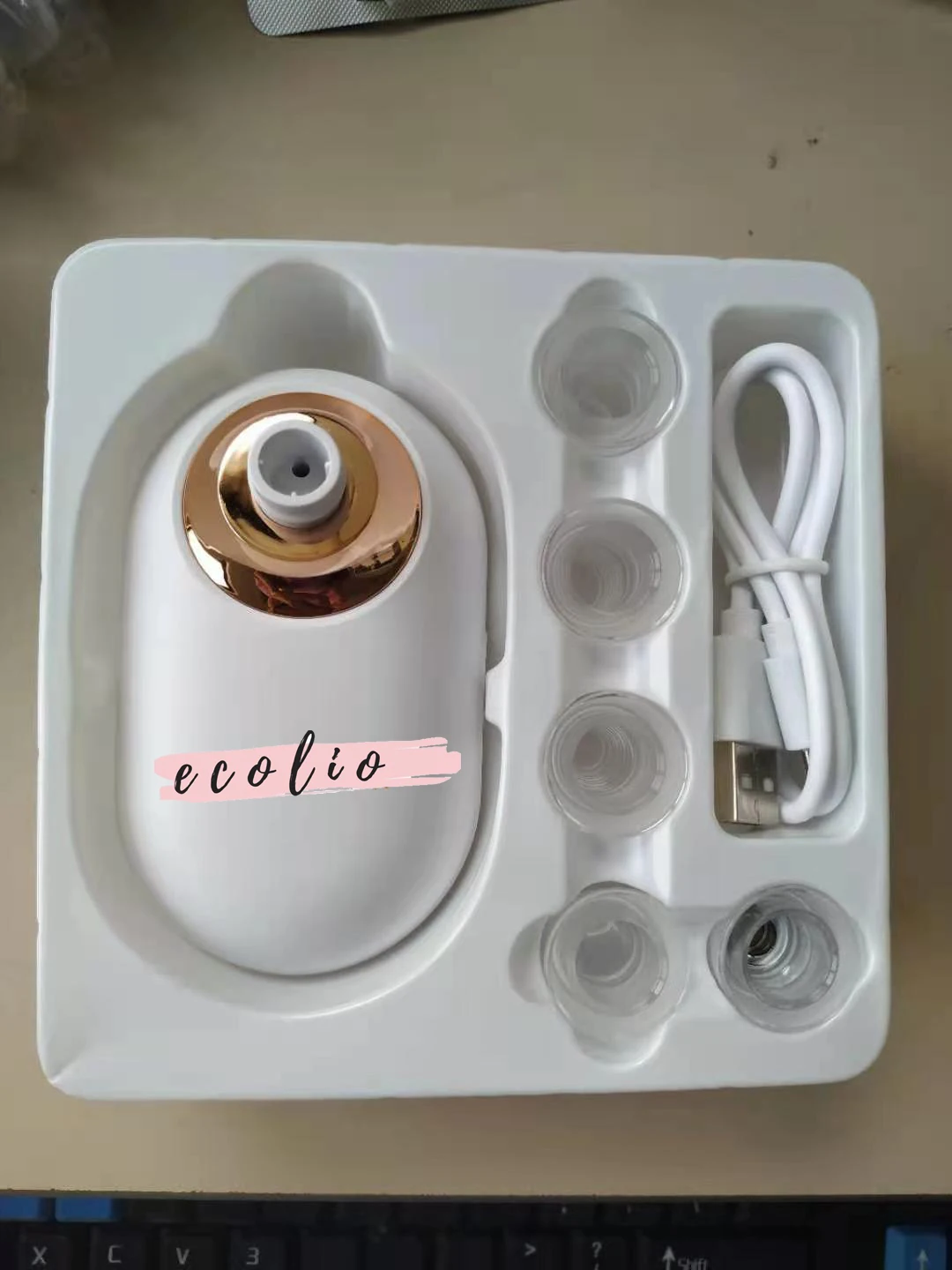 

custom logo on product for vacuum blackhead sample fee