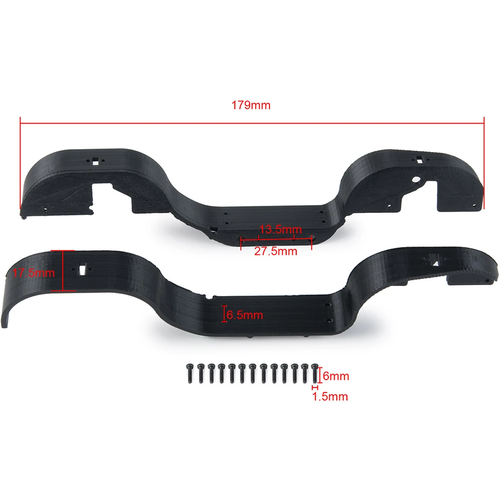 пластиковые брызговики yeahrun scx24 п