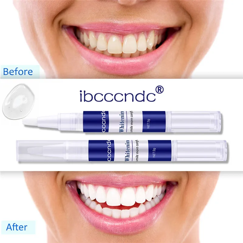 Teeth Whitening Pen Essence Powder Oral Hygiene Cleaning Serum Removes Plaque Stains Bleaching 3PCS/Set Tooth Dental Tool | Красота и