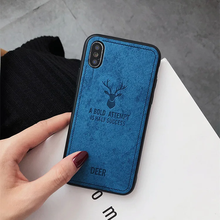 Олень чехол для Vivo Y93 Y91C Y91 Y95 Y97 Y3 Y17 Y83 Y85 Y81 Y81S Y79 Y75 Y71 Y67 Y66 Y65 V11 V11i V15 Pro S1 Z3i Z5X V5 V9 - Цвет: blue deer