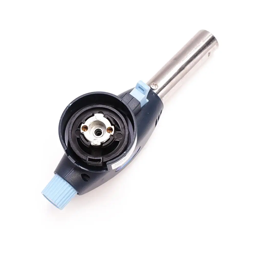 Picnic Gas torch flame gun blowtorch cooking welding butane gas electronic ignition Button adjustment outdoor supplies | Спорт и