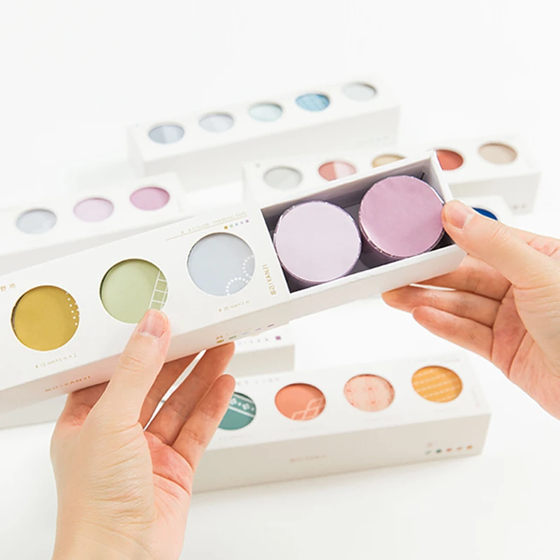 8 шт. набор клейких лент для книг и журналов 15 мм 30 мм|Офисный скотч| |