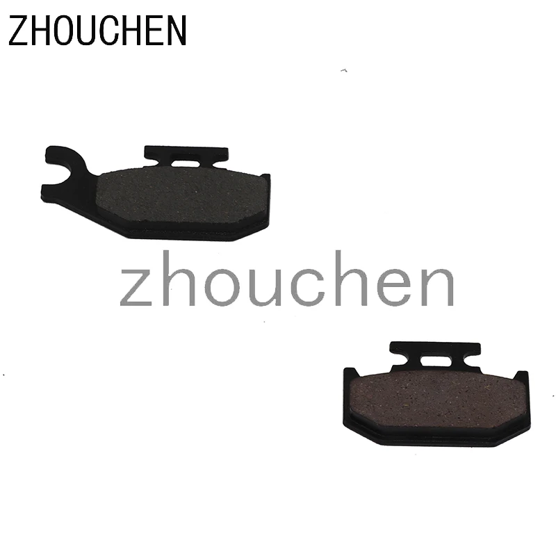 

Motorcycle Rear Brake Pads for YAMAHA YFM400 Kodiak 400 2000-2002 YFM450 Grizzly 2007-2010 YFM 450 Wolverine 2006-2010