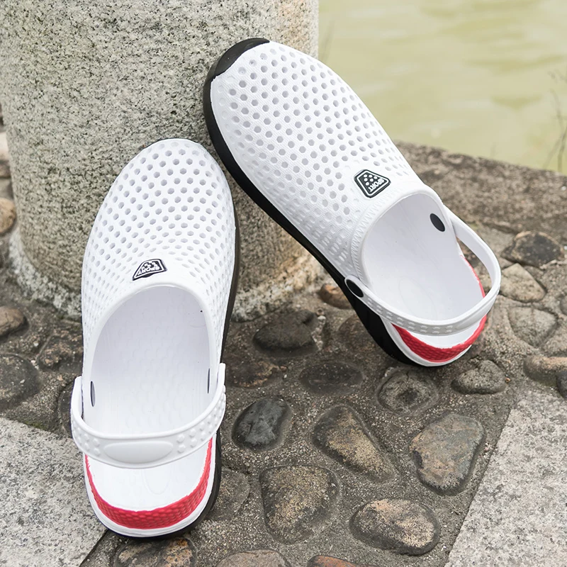 

Fashion Summer Clogs for Women Men Breathable Beach Non-Slip Sandals Garden Bath Slippers Shoes Aqua Shoes Trekking Wading Shoes