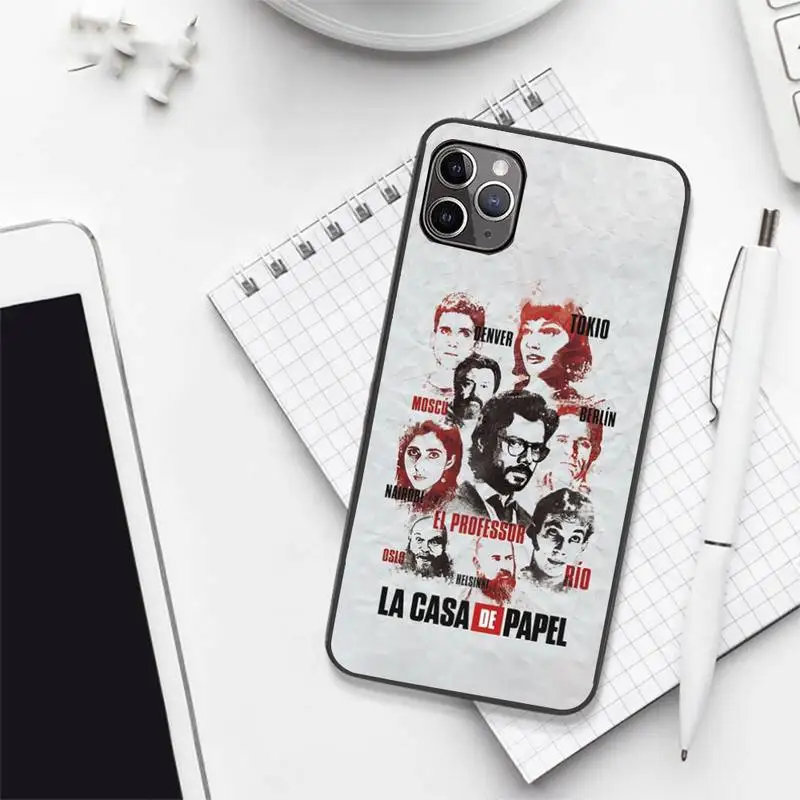 

La Casa De Papel Phone Case for iPhone 7 8 11 12 Pro X XS XR Samsung A S 6 7 9plus 10plus 21s 71